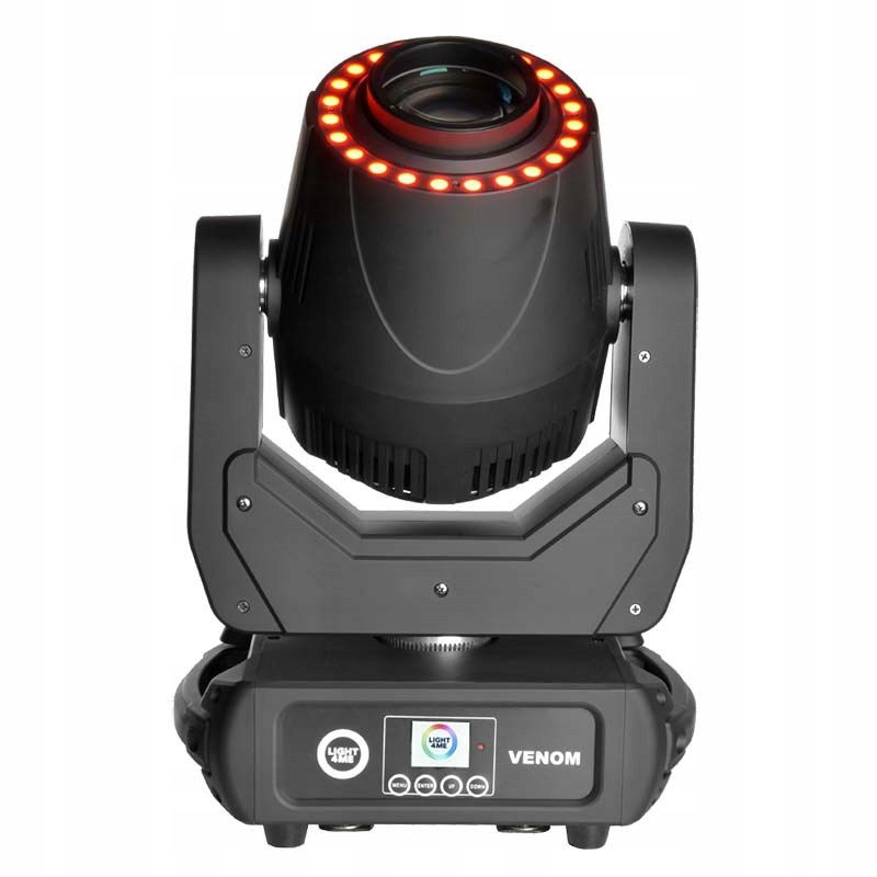 LIGHT4ME Venom Spot Ring 200W Led pohyblivá hlavica