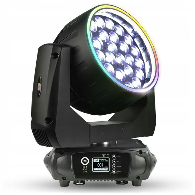 LIGHT4ME Venom Wash 28x15 Ring Led pohyblivá hlava