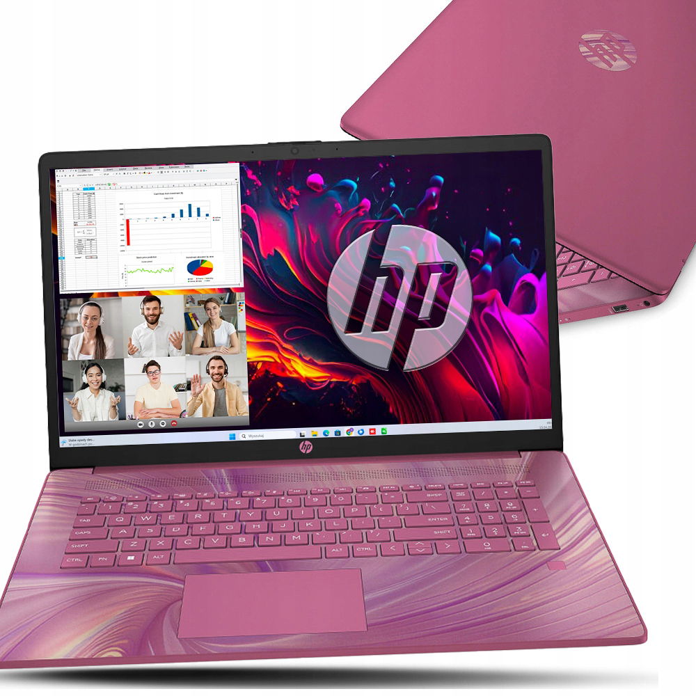 Limitovaný Notebook Hp 17 Intel N 4GB DDR4 256SSD Hd+ Blk Fp Hdmi W11