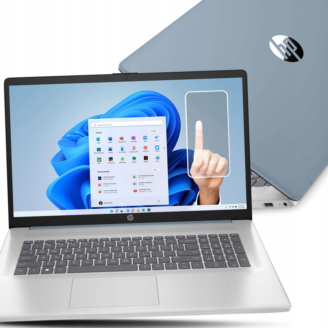 Limitovaný Notebook Hp 17 Intel N200 4GB DDR4 1TB Ssd Hd+ Touch Hdmi W11