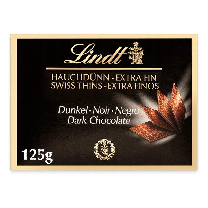 Lindt Thins Dark Chocolate 125 g
