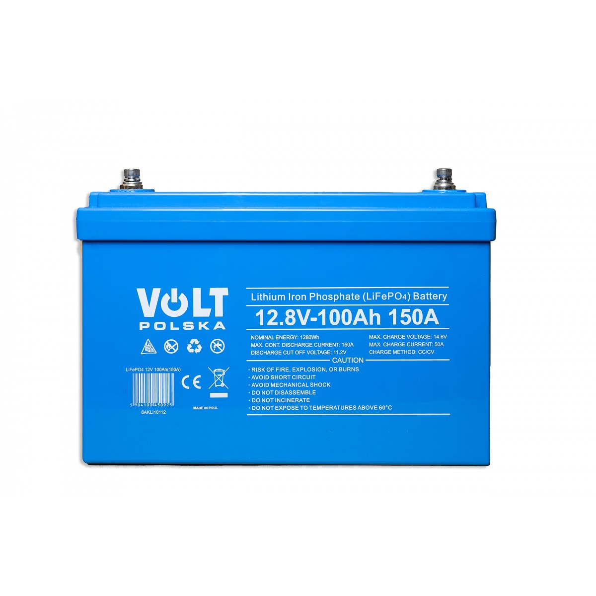 Litový Akumulátor LiFePO4 12V 150Ah Bms 150A Bms Bluetooth Volt