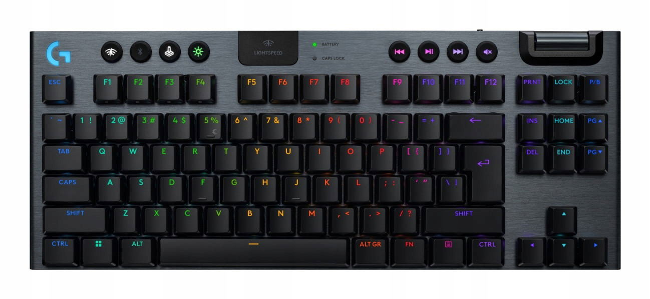 Logitech G915 X Lightspeed Tkl Wireless Gaming Keyboard Black (us)
