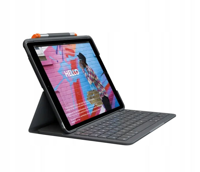 Logitech puzdro s klávesnicou pre Apple iPad (7.8.9. gen.) čierna