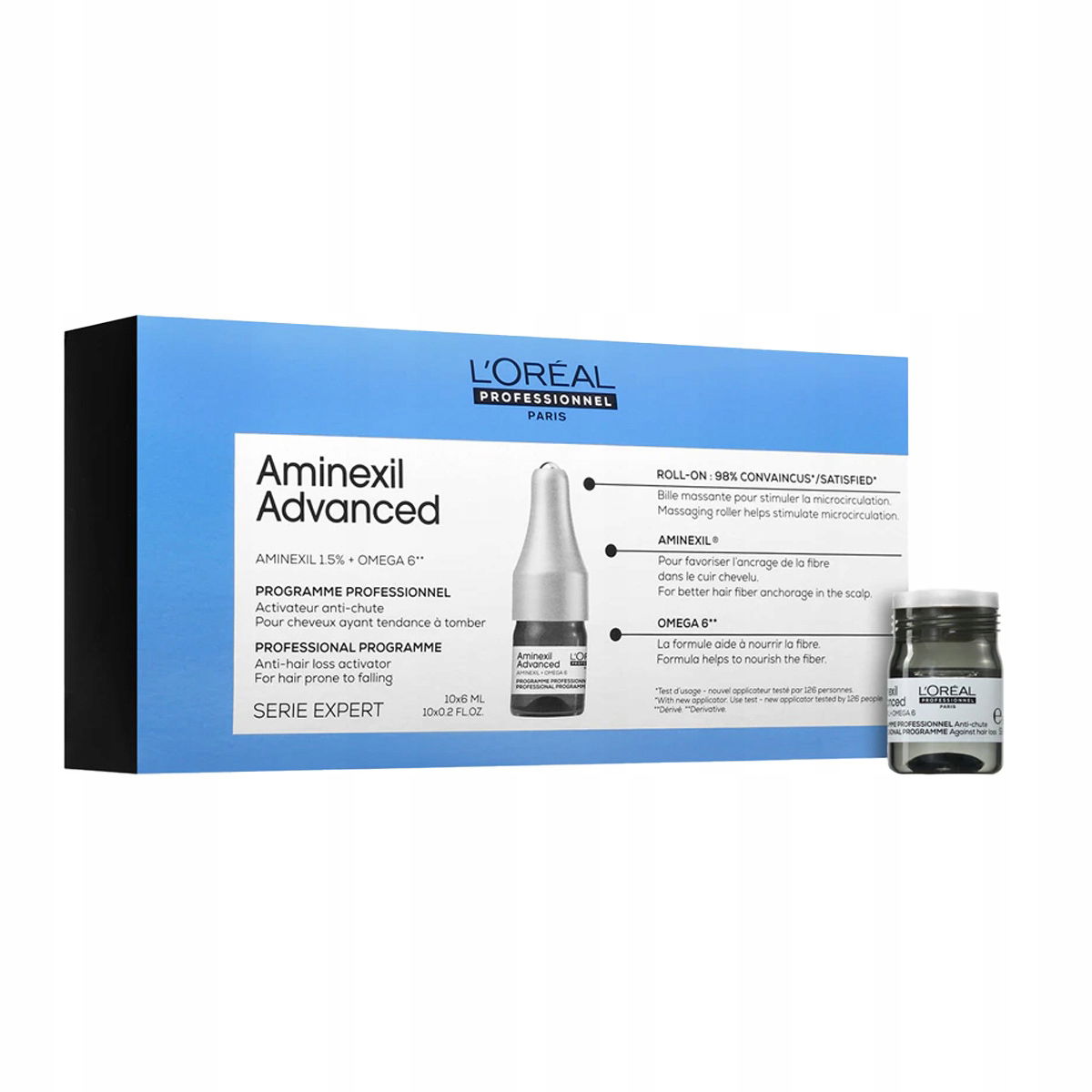 Loreal Aminexil Advanced sérum proti vypadávaniu vlasov ampulky 10x6 ml