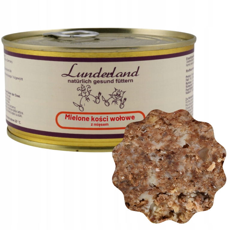 Lunderland mleté hovädzie kosti s mäsom