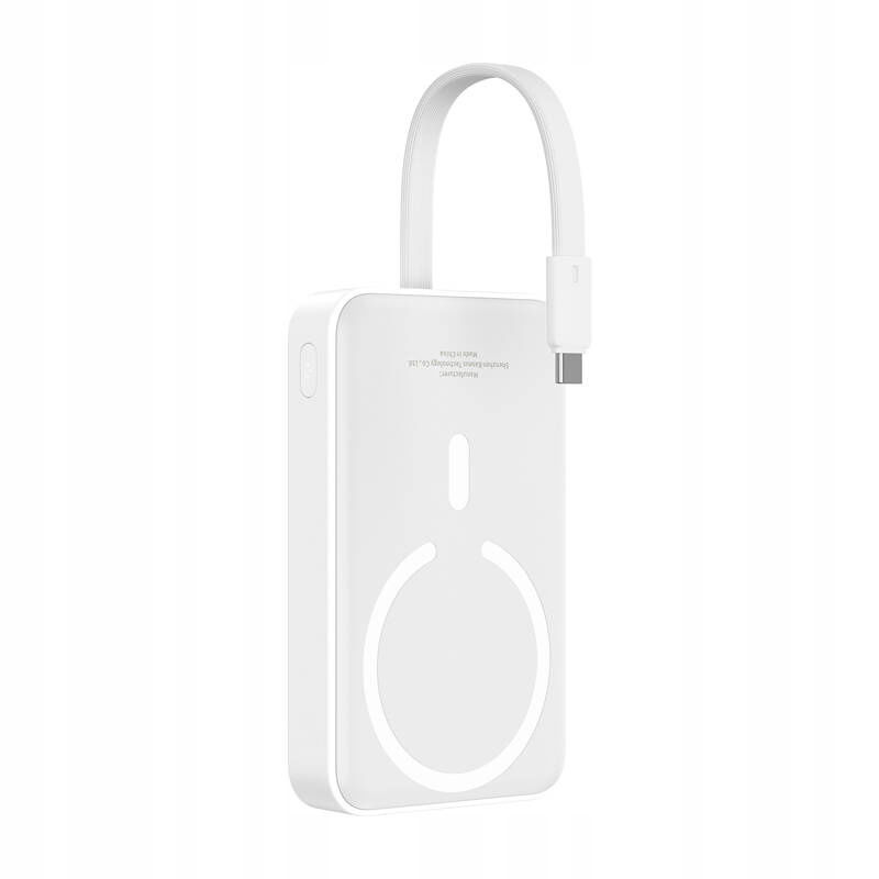 Magnetická Powerbanka Baseus 10000MAH 30W Biela Edícia Bayern
