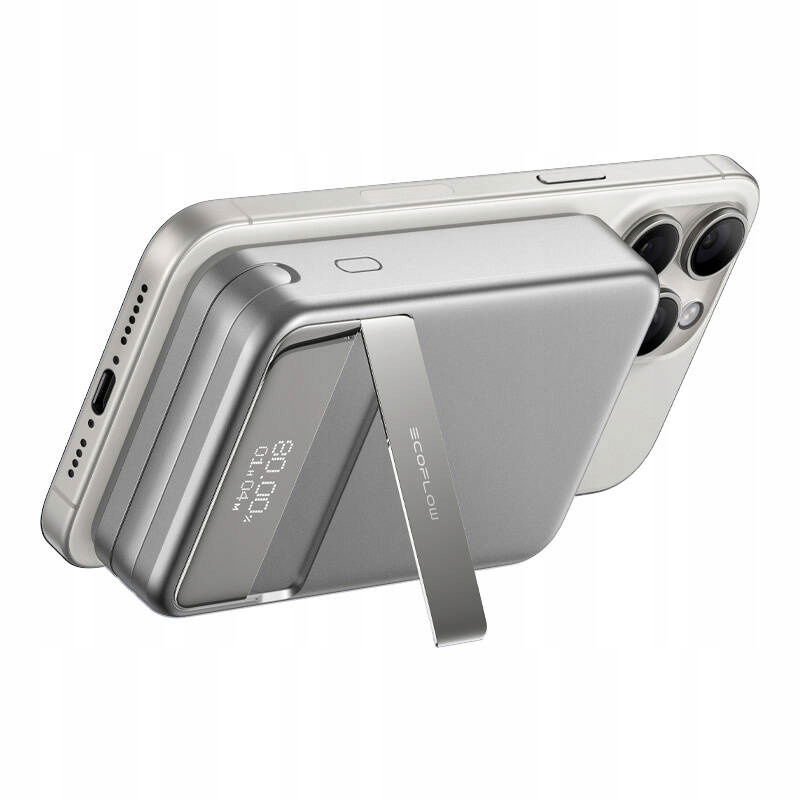 Magnetická powerbanka EcoFlow Rapid, 10000 mAh (strieborná)