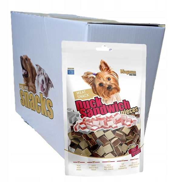 Magnum Mini sendviče z kačacieho mäsa Zváračka 14x80g York Shih Tzu