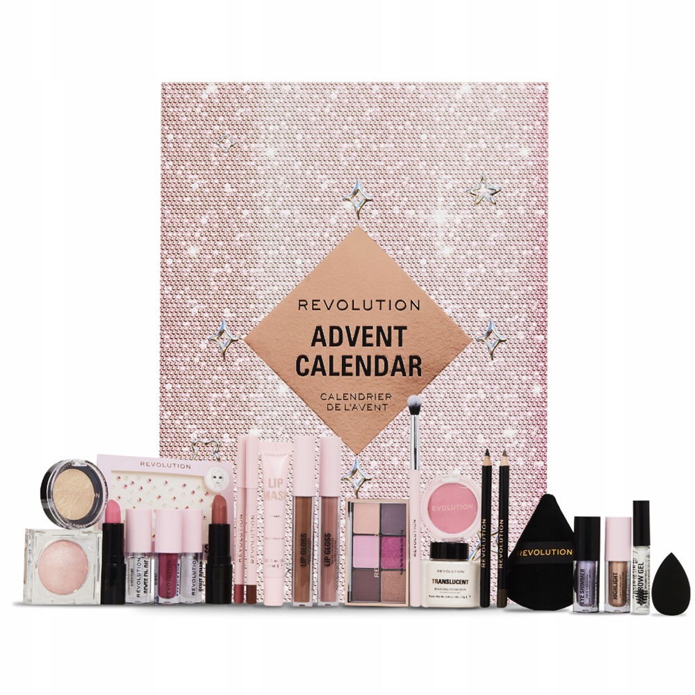Makeup Revolution Adventný kalendár darčeková sada s kozmetikou 2025