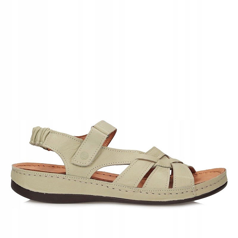 Mäkké kožené každodenné sandále Comfortabel 710215-07