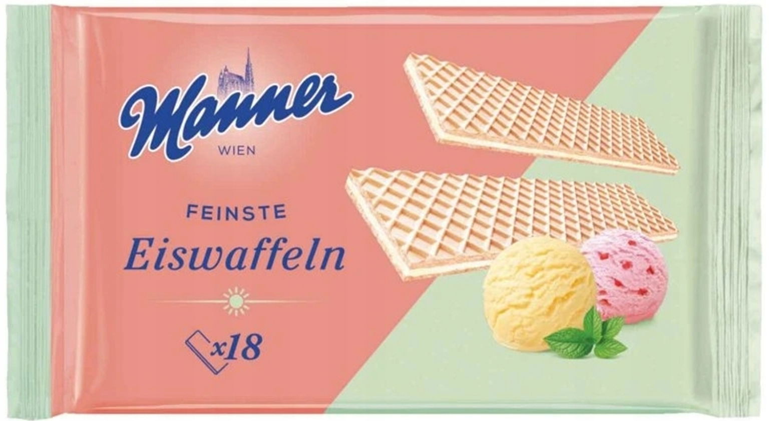 Manner Eiswaffel zmrzlinové vafle 75g