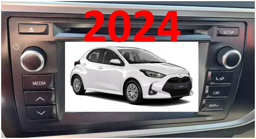 Mapa Toyota Auris (2013-2014) Toyota Touch Go