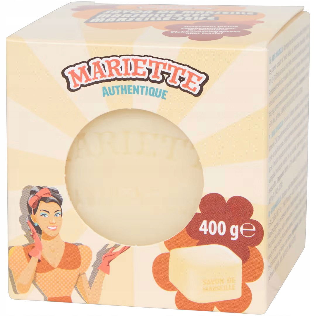 Marsylské mydlo Mariette Prírodný odstraňovač škvŕn na tkaniny 400 g
