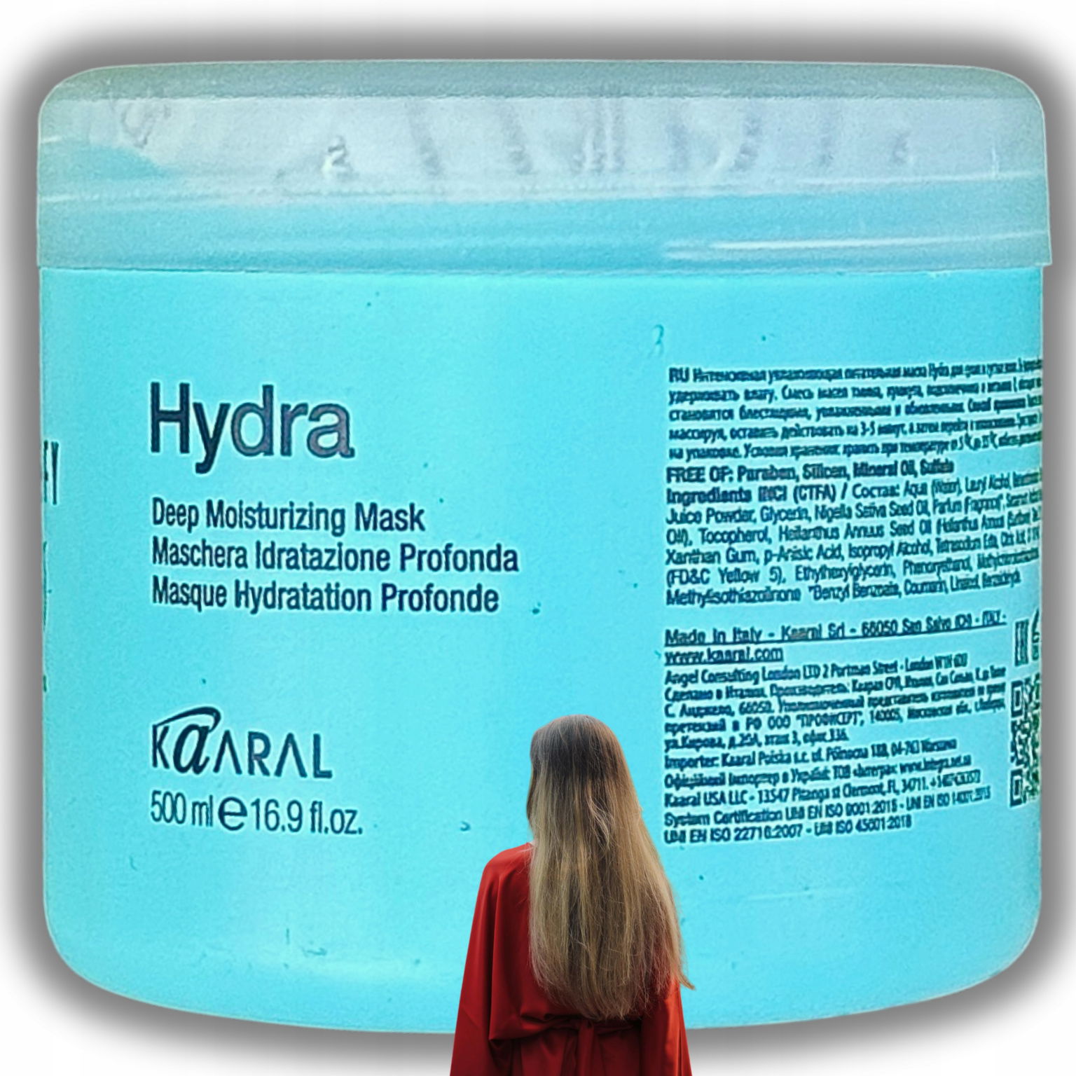 Maska Kaaral Purify Hydra Hydratácia a regenerácia pre suché vlasy 500 ml