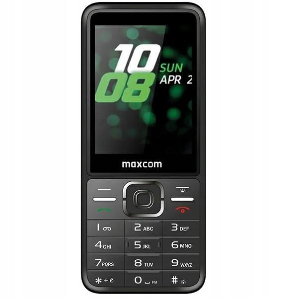 Maxcom MM244 DualSim čierny/čierny