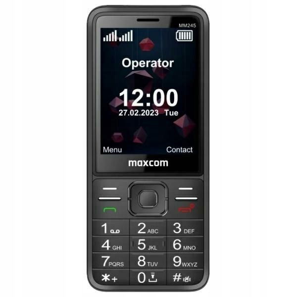 Maxcom MM245 4G čierny/čierny