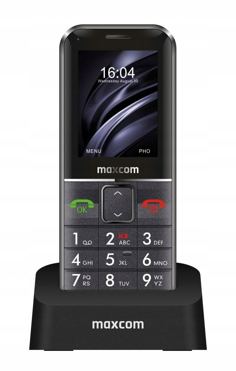 Maxcom Telefón MM 735BB Comfort Sos náramok