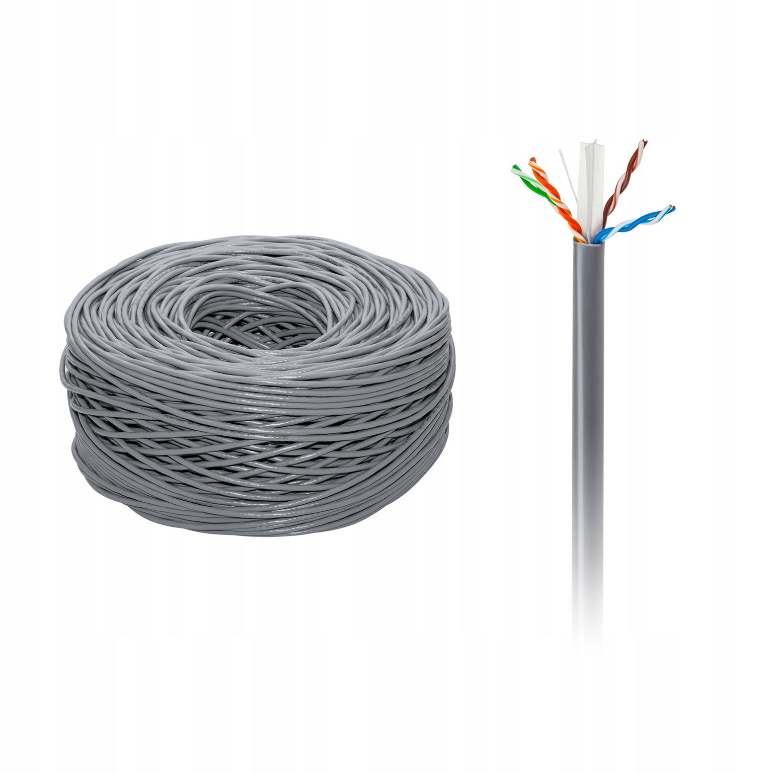 Medený počítačový kábel – krútená dvojlinka UTPCat6e Cabletech