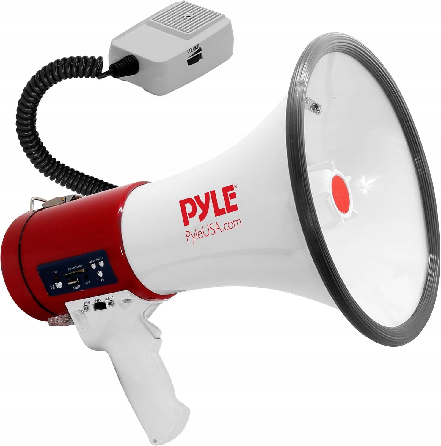 Megafón Pyle PMP58U 50W Siréna do 1000 m Usb