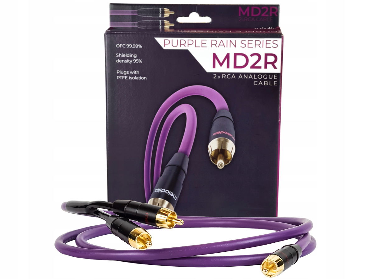 Melodika MDSWY90 Kabel Do Subwoofera Y 1-2RCA 9 m