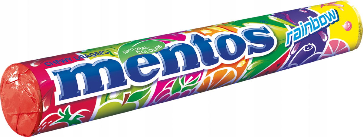 Mentos Rainbow Rolka 37,5 g