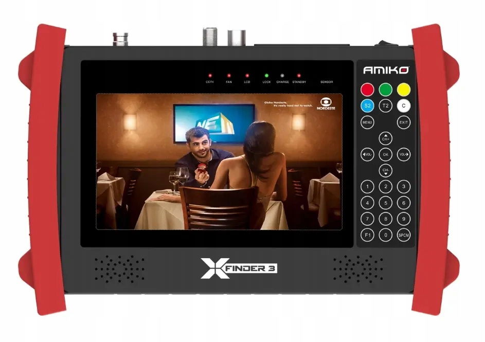 Merač signálu DVB-S/S2 DVB-T/T2 Dvb-c Amiko X-Finder 3 Combo 3v1