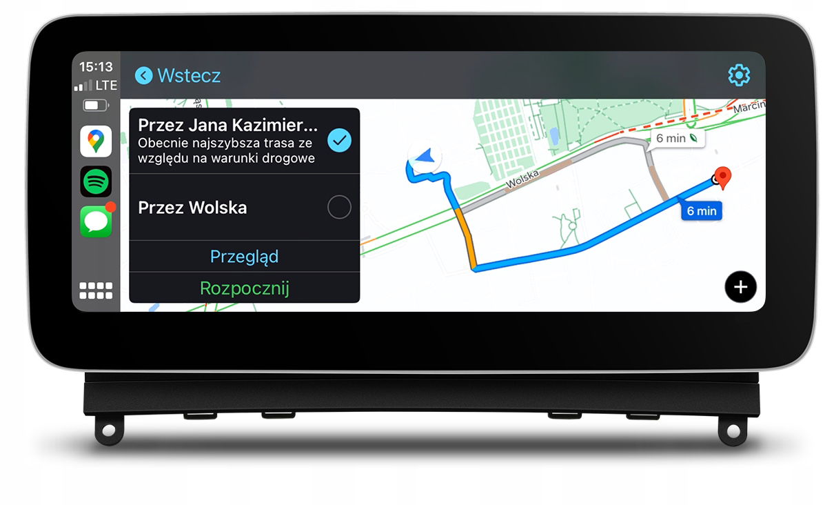 Mercedes W204 Predlift Najnovší Android Carplay Navigácia