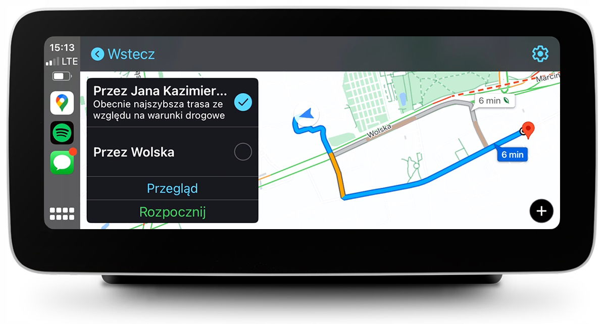 Mercedes W205 Glc X253 Najnovší Android Carplay Navigácia