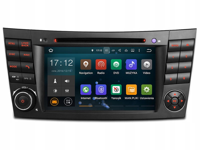 Mercedes W211 W209 Cls Android Carplay 4/64