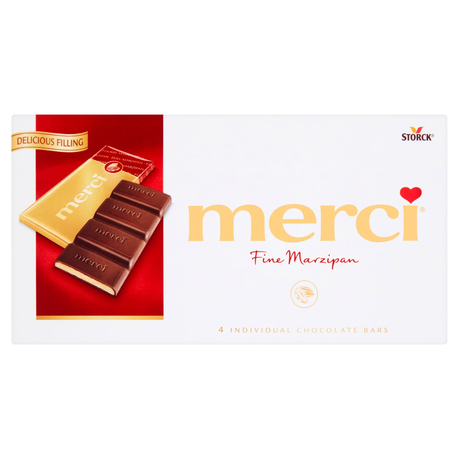 Merci Fine Marzipan Čokoláda s marcipánovou náplňou 112 g