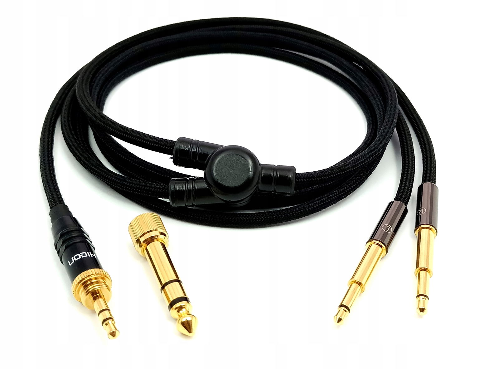Meze 99 Ručne vyrobený kábel 3,5 mm 6,3 mm Hicon