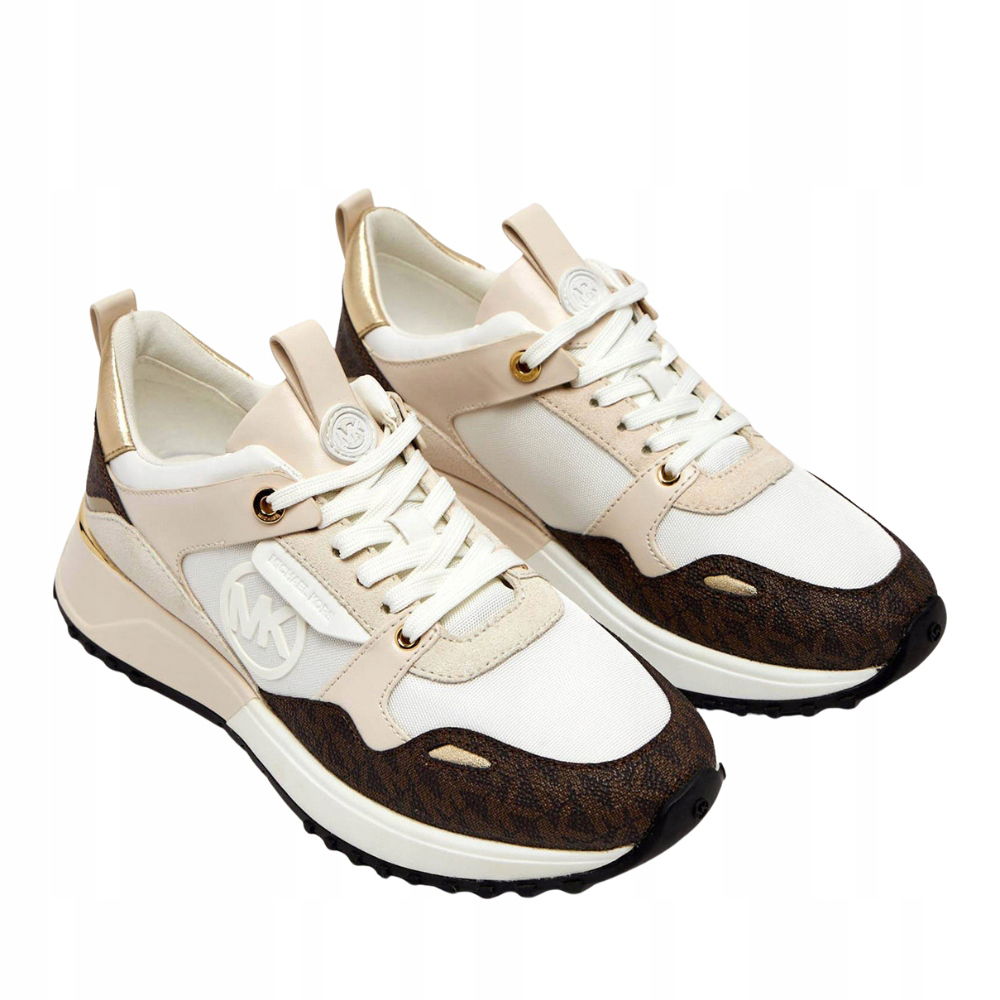 Michael Kors Biele dámske tenisky Theo Trainer 38,5