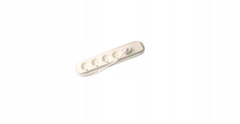 MicroConnect 5-way Edb Socket, biely 10 m