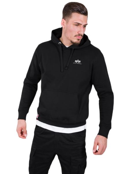 Mikina Alpha Industries Basic Hoody Small Logo 196318-03 S