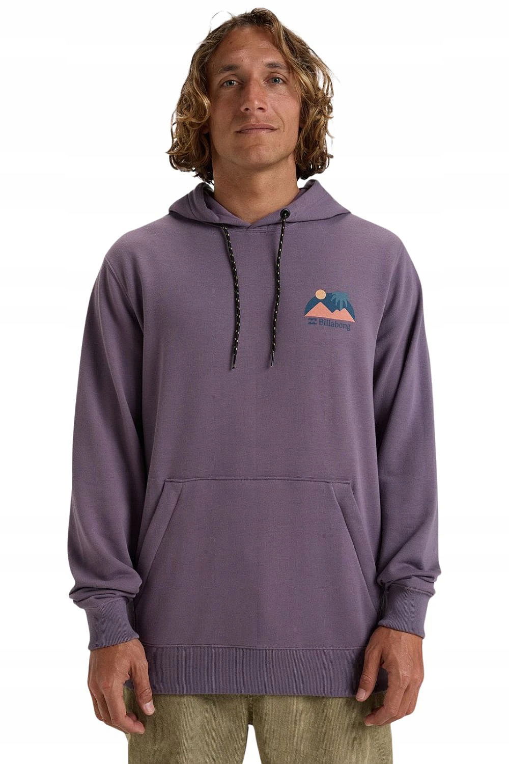 Mikina Billabong Compass Pullover PMW0/Levanduľová