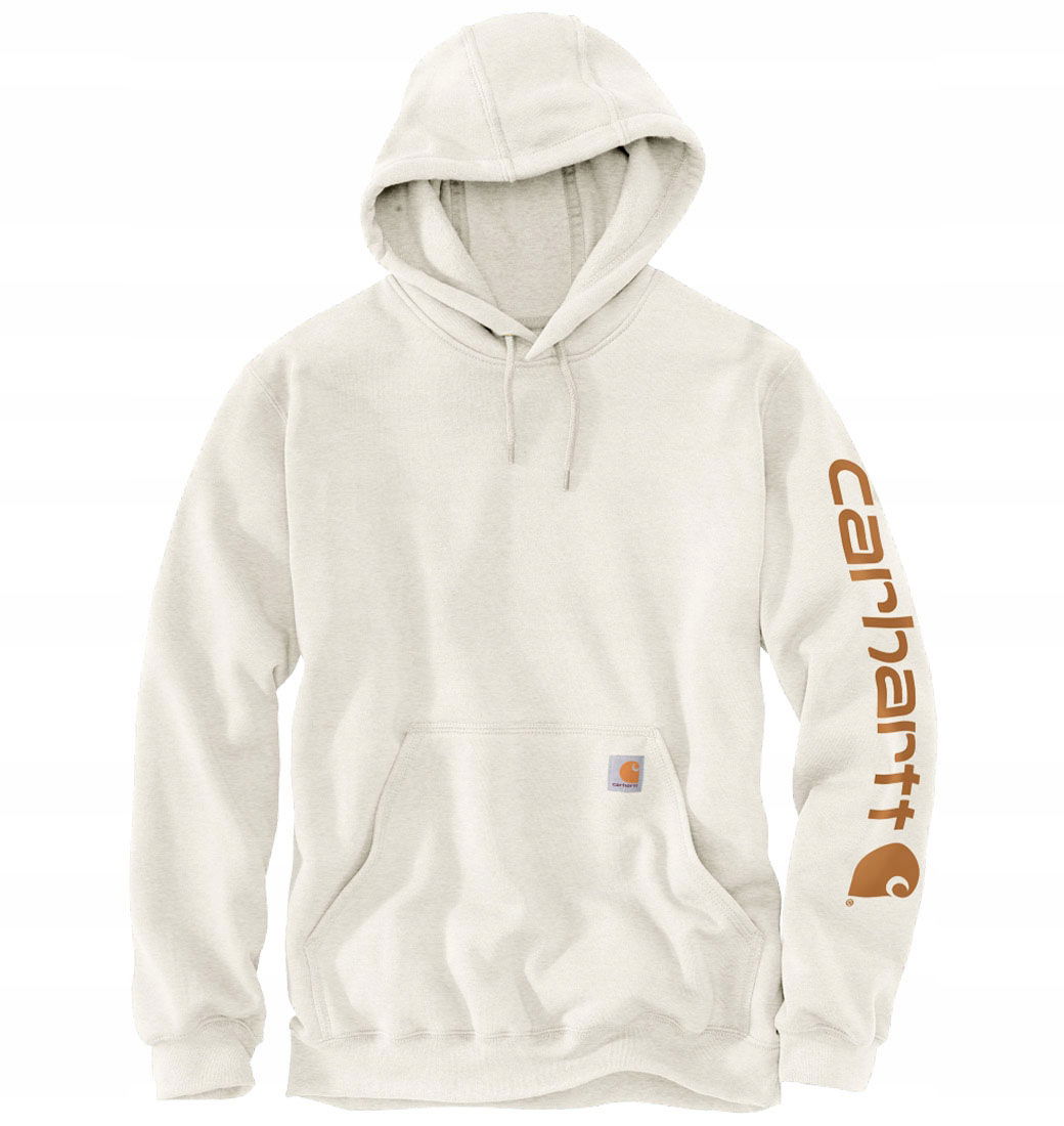 Mikina Carhartt Mid Signature Sleeve Logo Malt