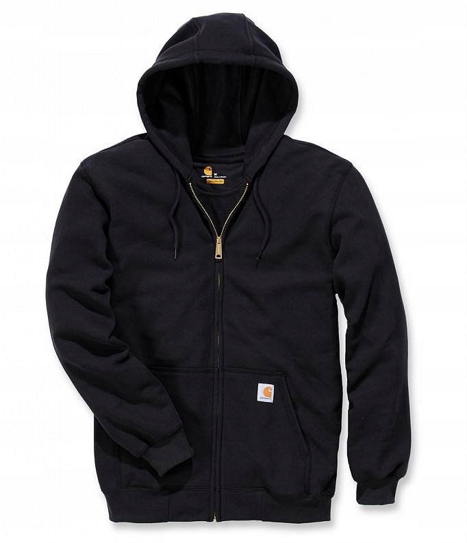 Mikina Carhartt Midweight s kapucňou Zip čierna