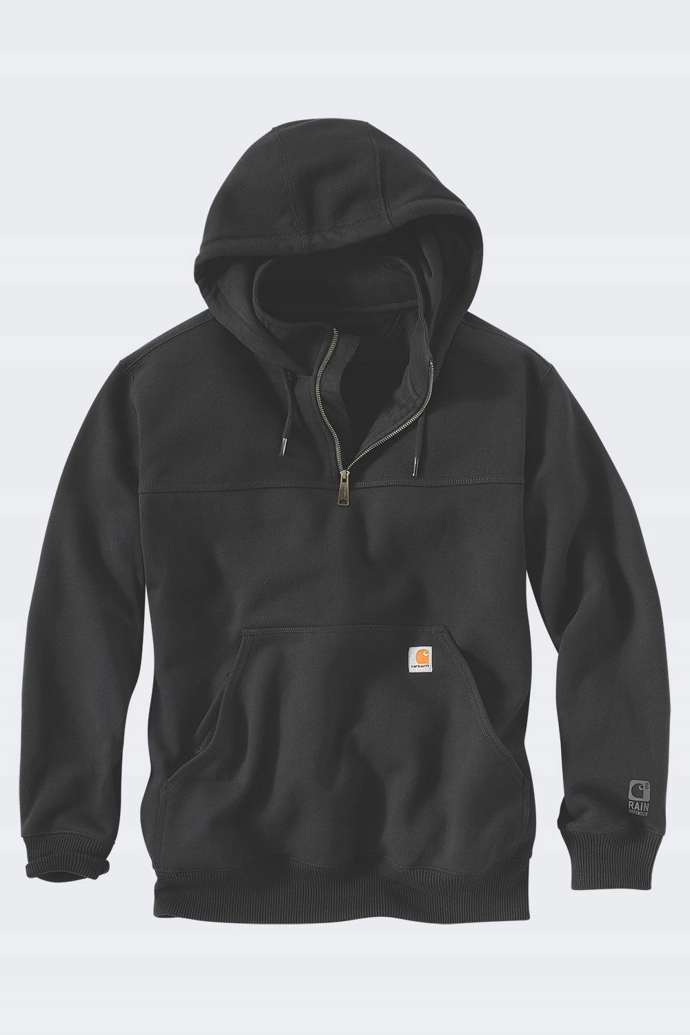 Mikina Carhartt Rain Defender Heavy QuarterZ Black