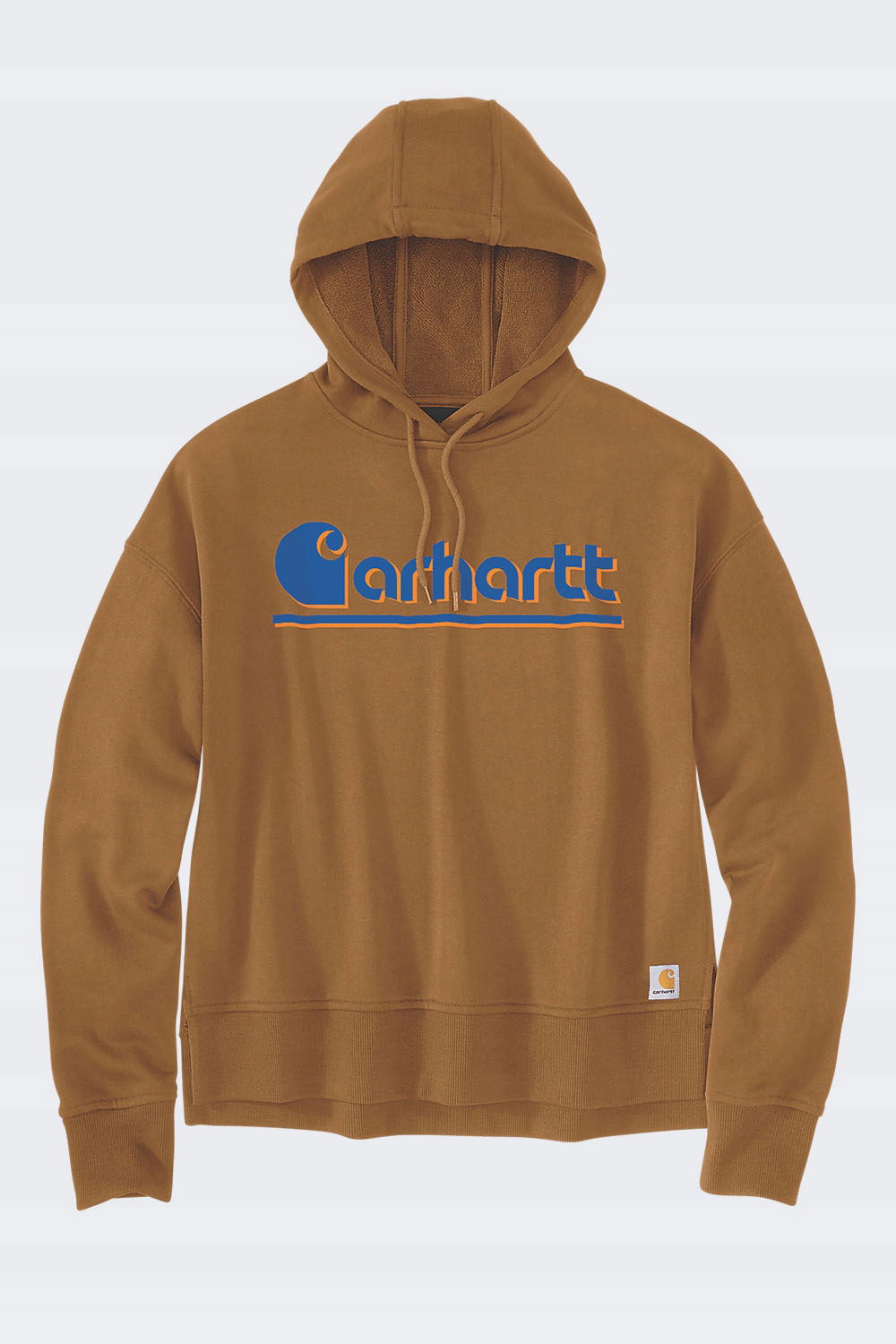 Mikina Carhartt Tencel Fiber Fall Graphic Brown (Hnedá)