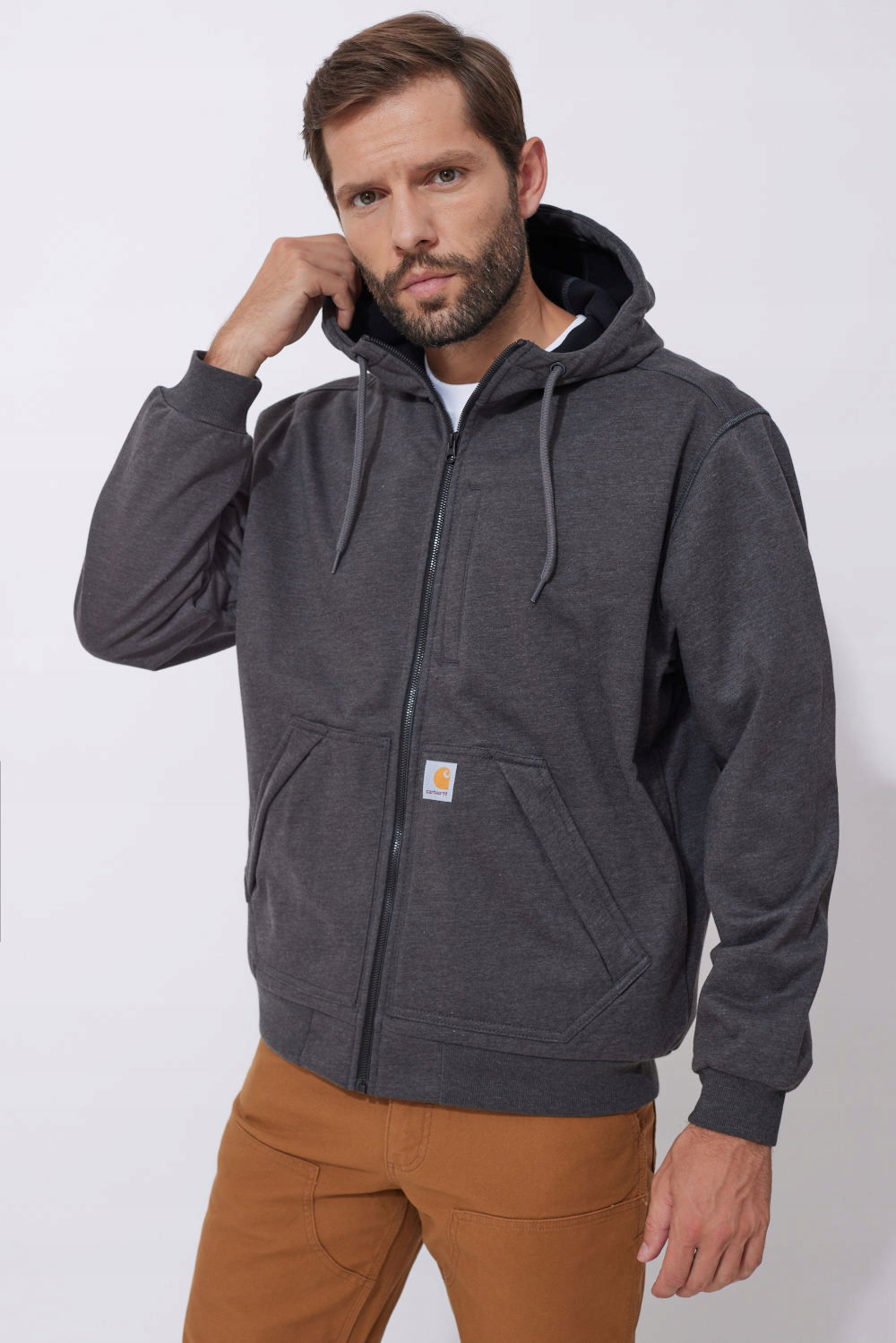 Mikina Carhartt Wind Fighter Sweatshirt Carbon