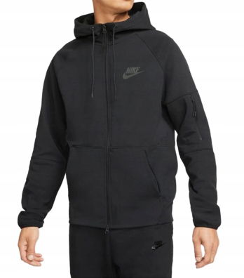 Mikina Nike s kapucňou rozopínateľná DD5284-010 veľ. M
