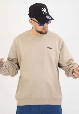Mikina Prosto Bez Kapucne Infinity Logo béžová