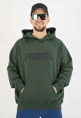 Mikina Prosto s kapucňou Big Log khaki