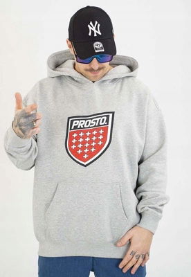 Mikina Prosto s kapucňou Infine grey