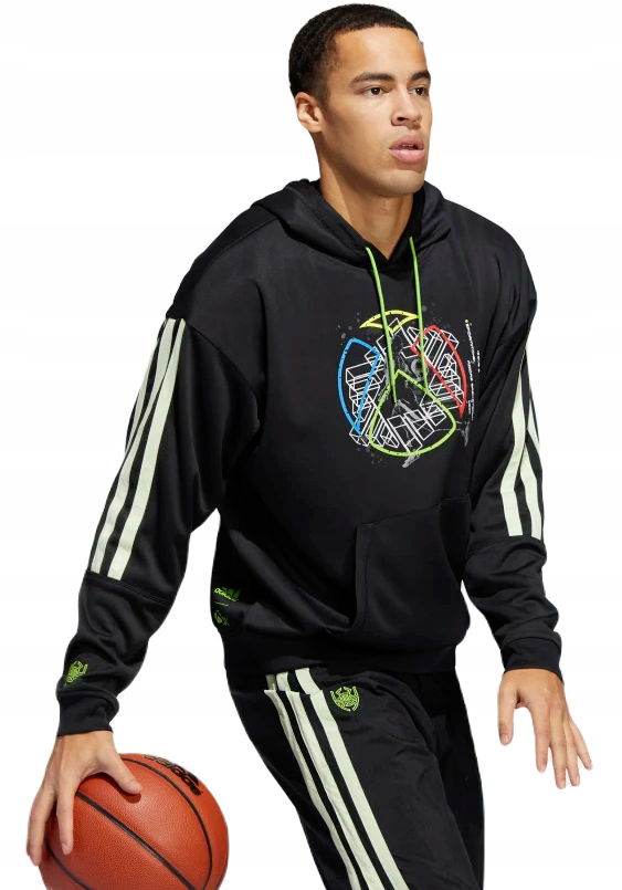 Mikina s kapucňou adidas DM HB5430