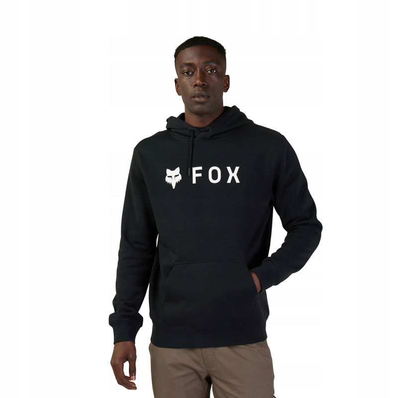 Mikina S Kapucňou Fox Absolute Black XXL