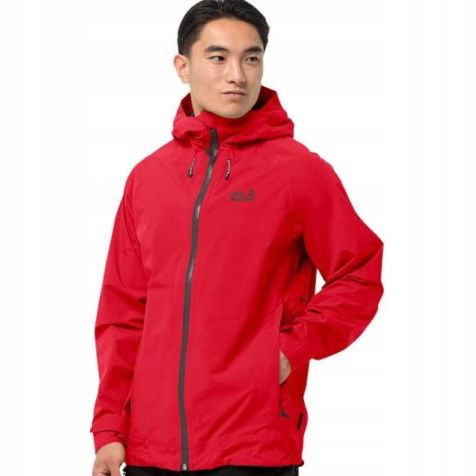 Mikina s kapucňou Hardshell Jack Wolfskin so zipsami 20000 3L M