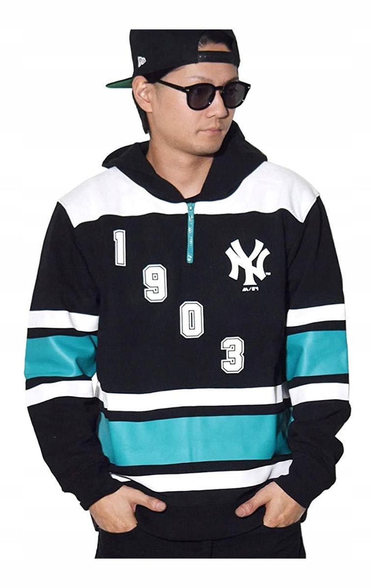 Mikina s kapucňou Mlb New York Yankees Majestic 3XL