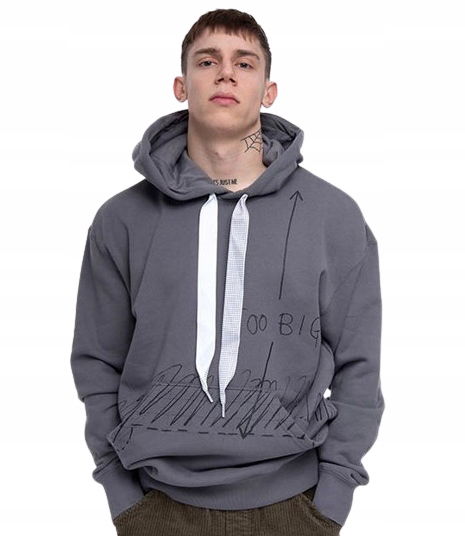 Mikina s kapucňou Puma x Michael Lau Too Big Graphic M